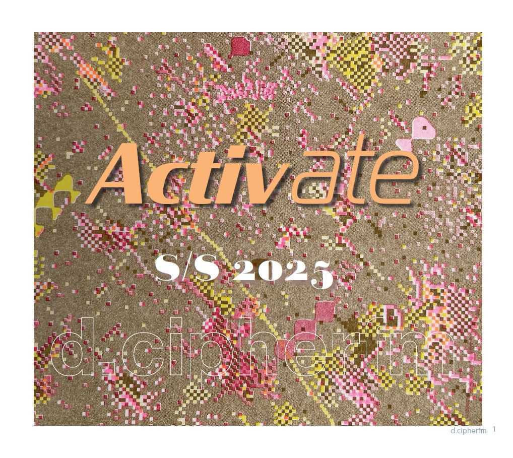 Appletizer D.Cipherfm Activate Color & Trend SS 2025