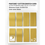 Pantone® TCX Swatch 16 chips cut & adhesive (4,5 x 2 cm)
