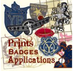 Prints Badges Applications + CD