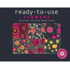 Ready To Use - Flowers incl. DVD with layered and vector artwork