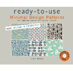Ready To Use - Minimal Design Patterns incl. DVD with layered and vector artwork