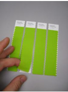 Pantone® TCX Swatch 4 stripes (4 x 2,5 x 20 cm)